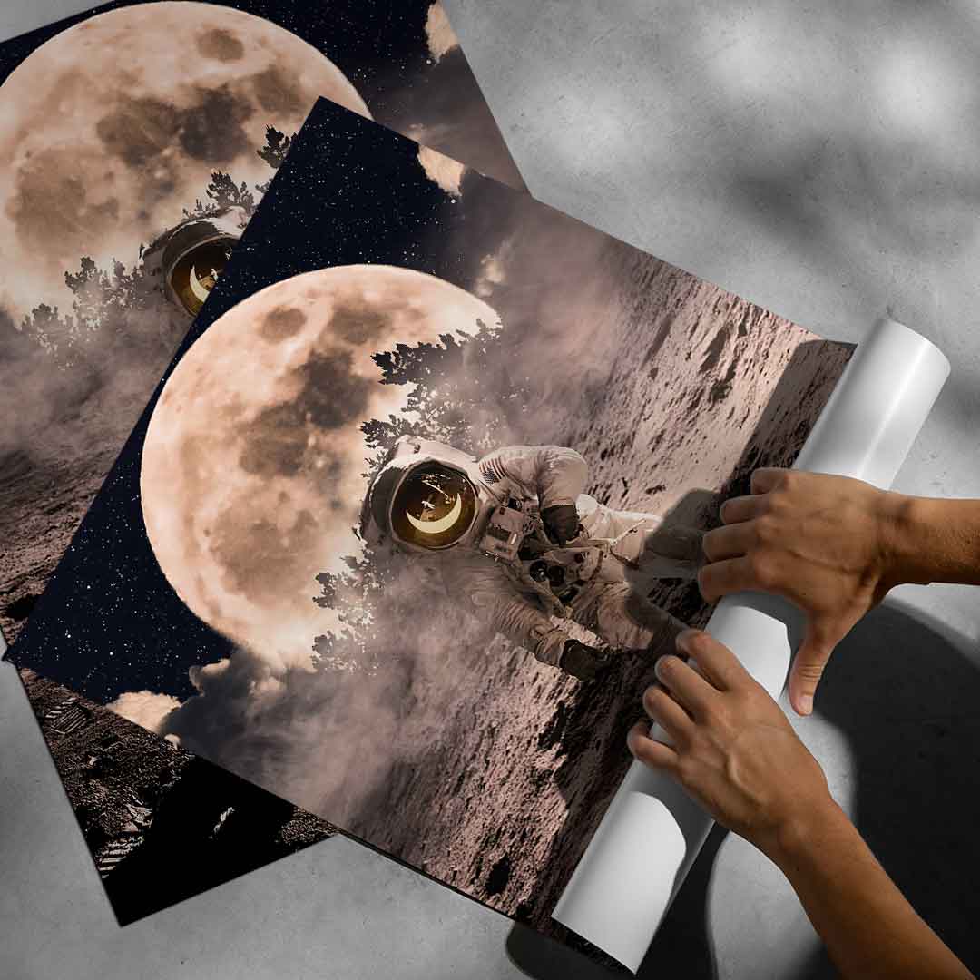 Moon Astronaut - Poster