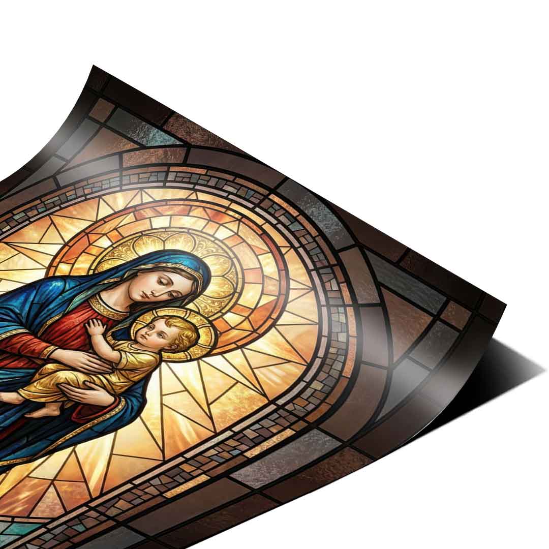 Mother of Grace Window - Poster