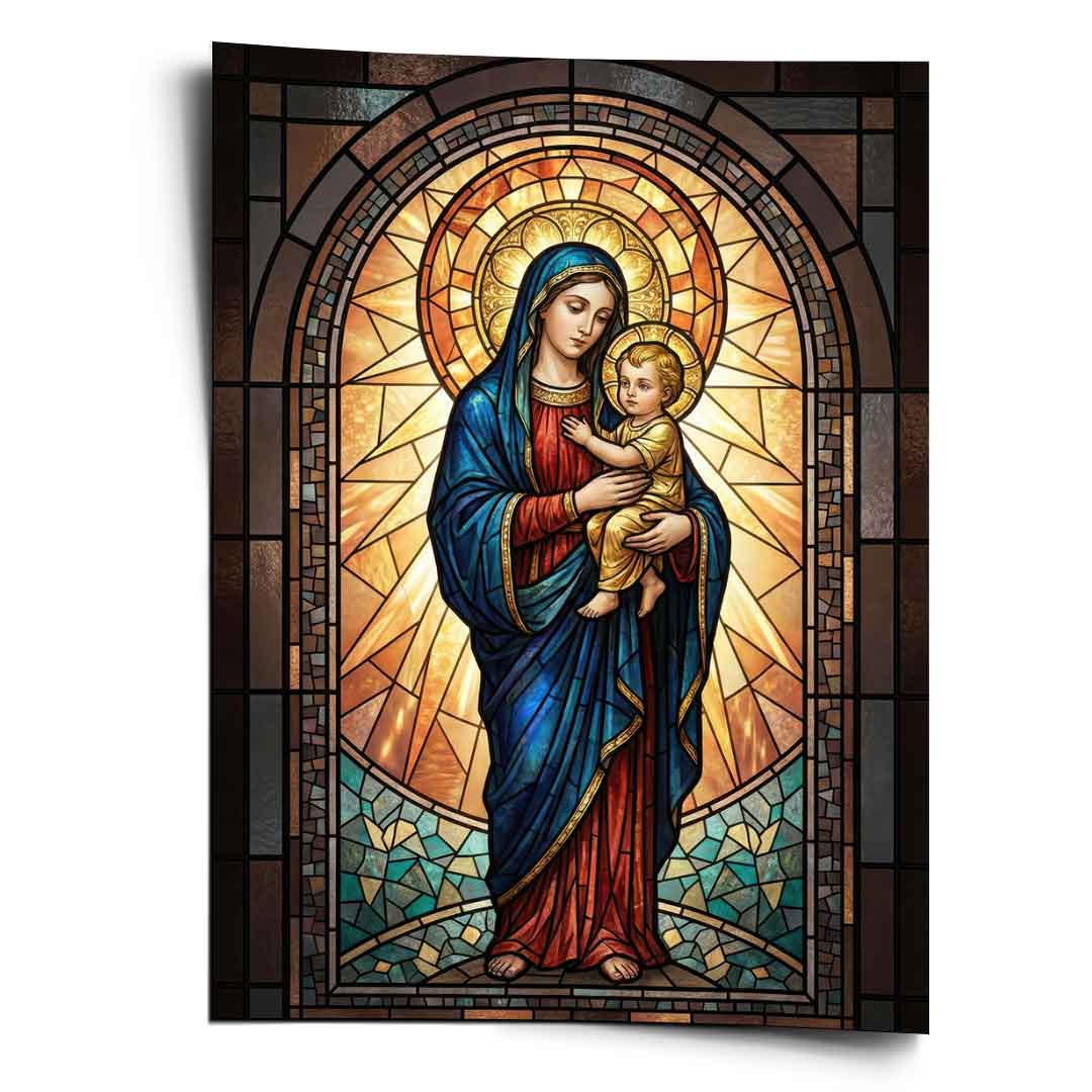 Mother of Grace Window - Poster