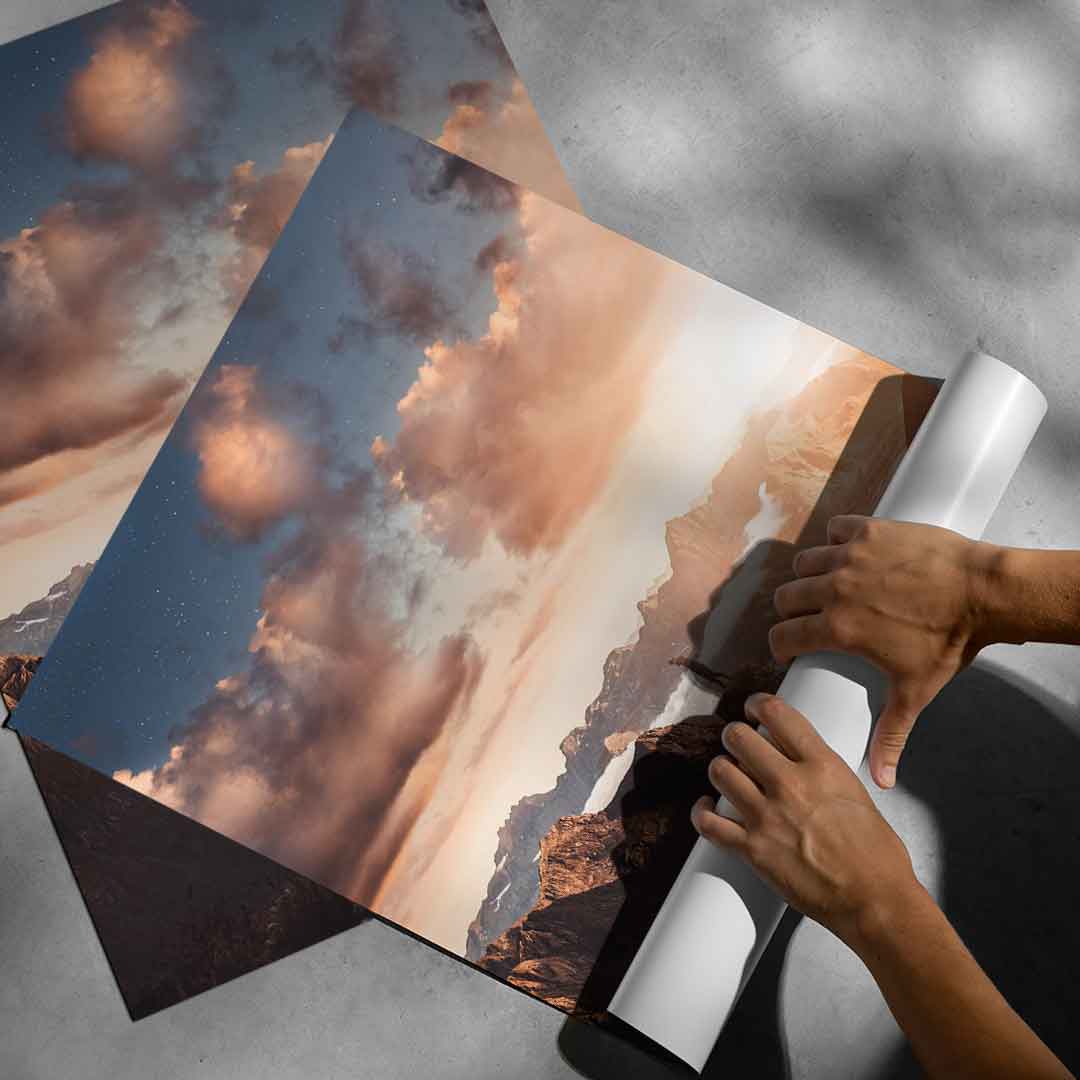 Mountain Walk - Poster