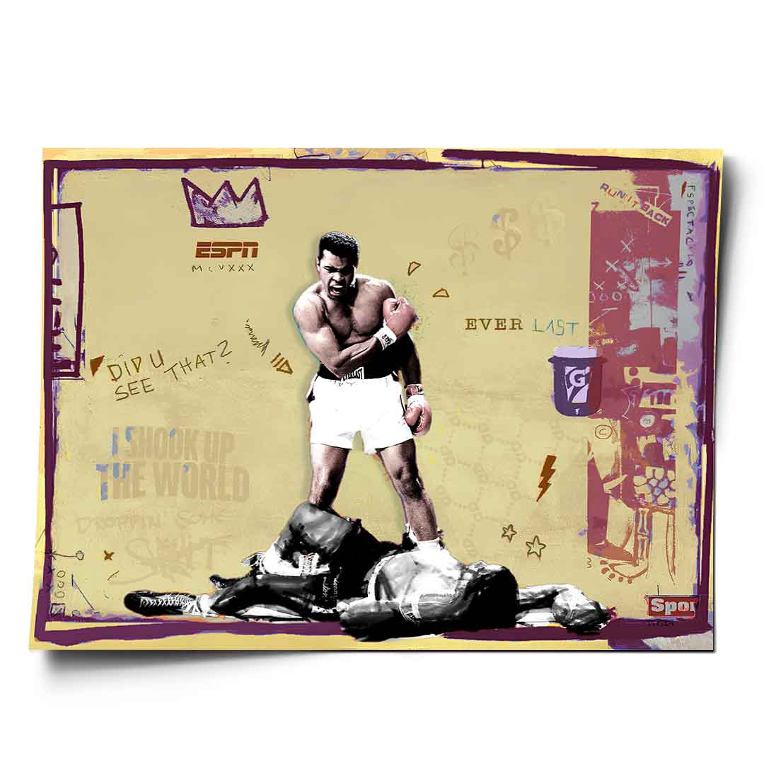 Muhammad Ali – Plakat