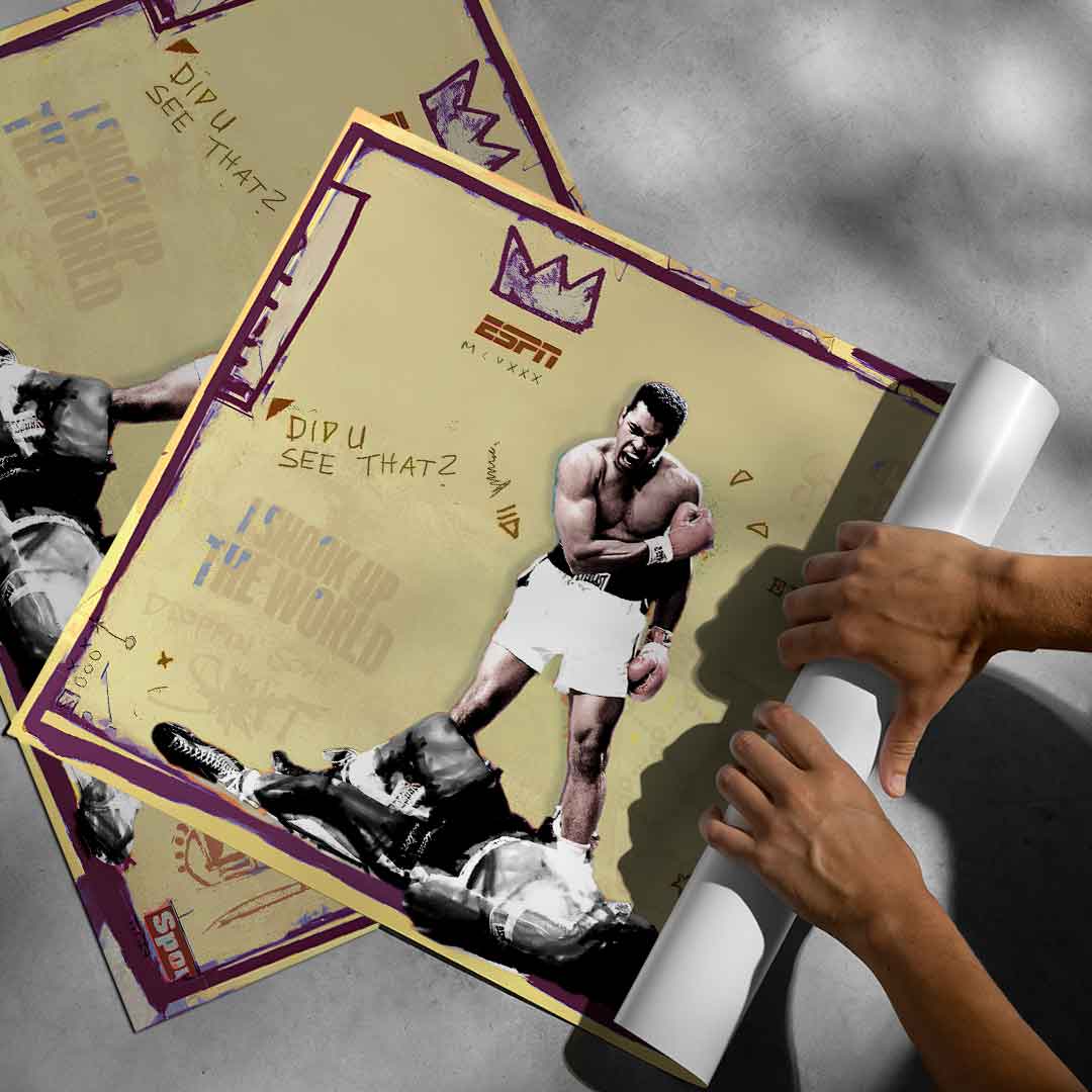 Muhammad Ali – Plakat