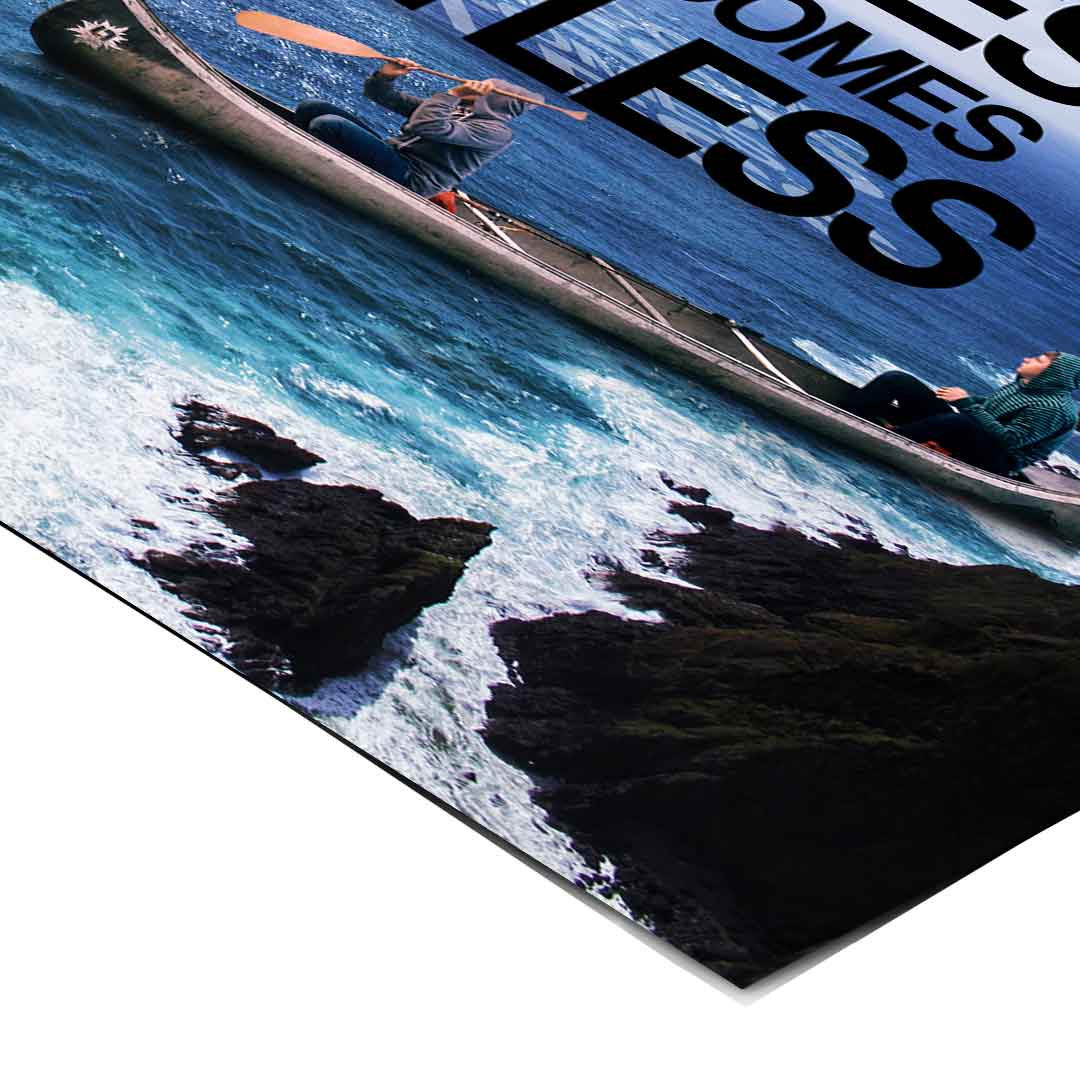 Kiedy staniesz się nieustraszony, życie staje się nieograniczone - Plakat