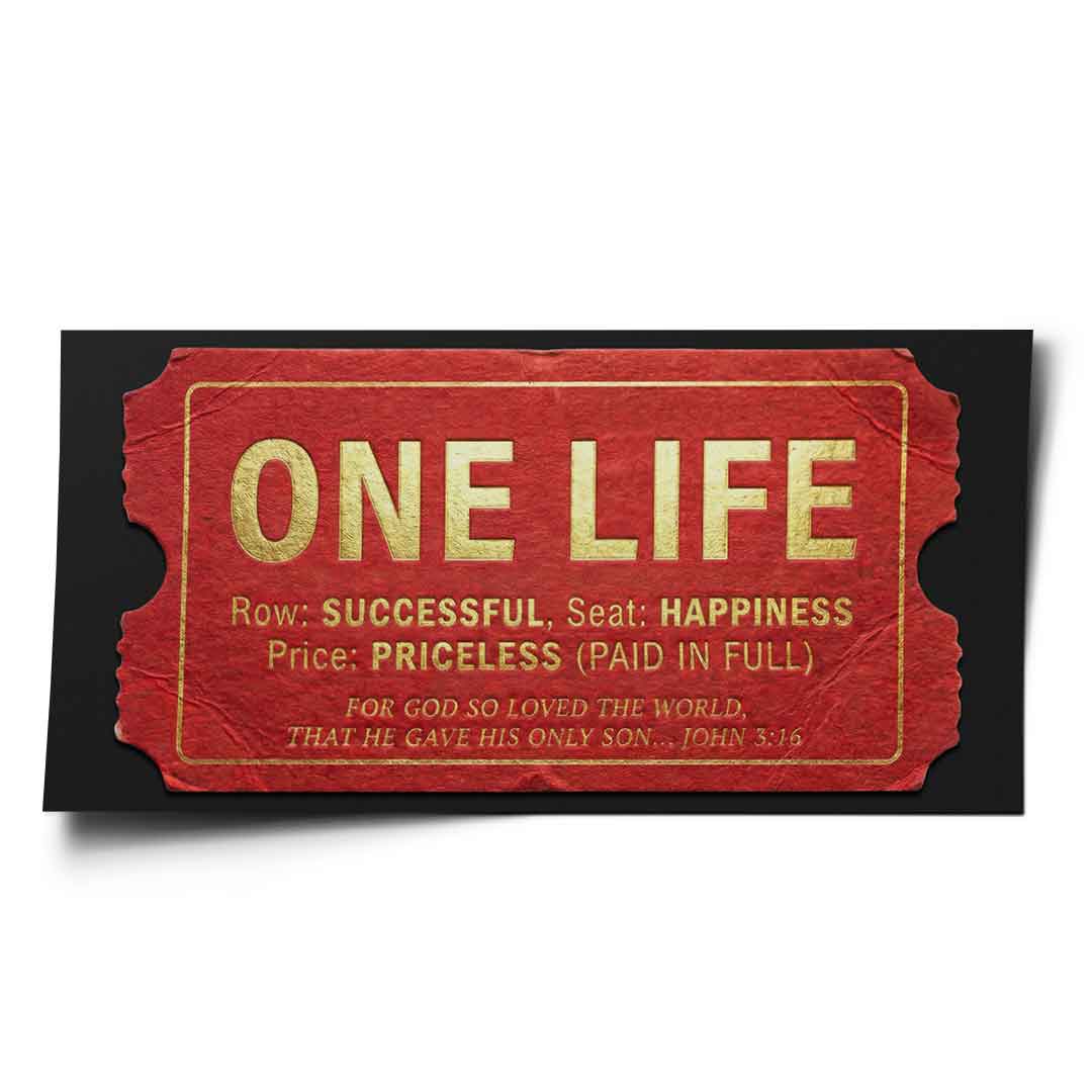 One Life - Poster
