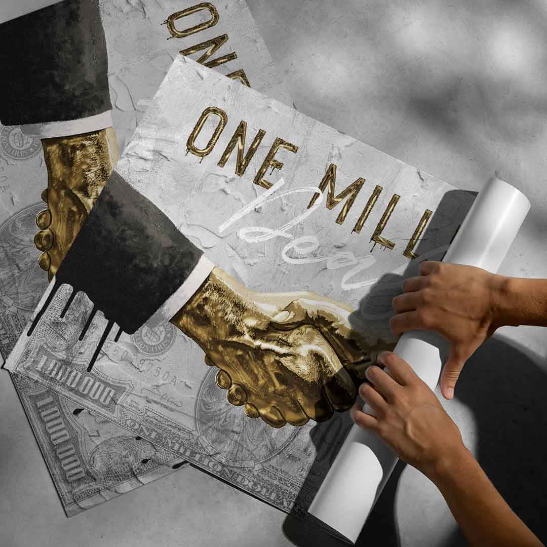 Milionowa umowa - Plakat
