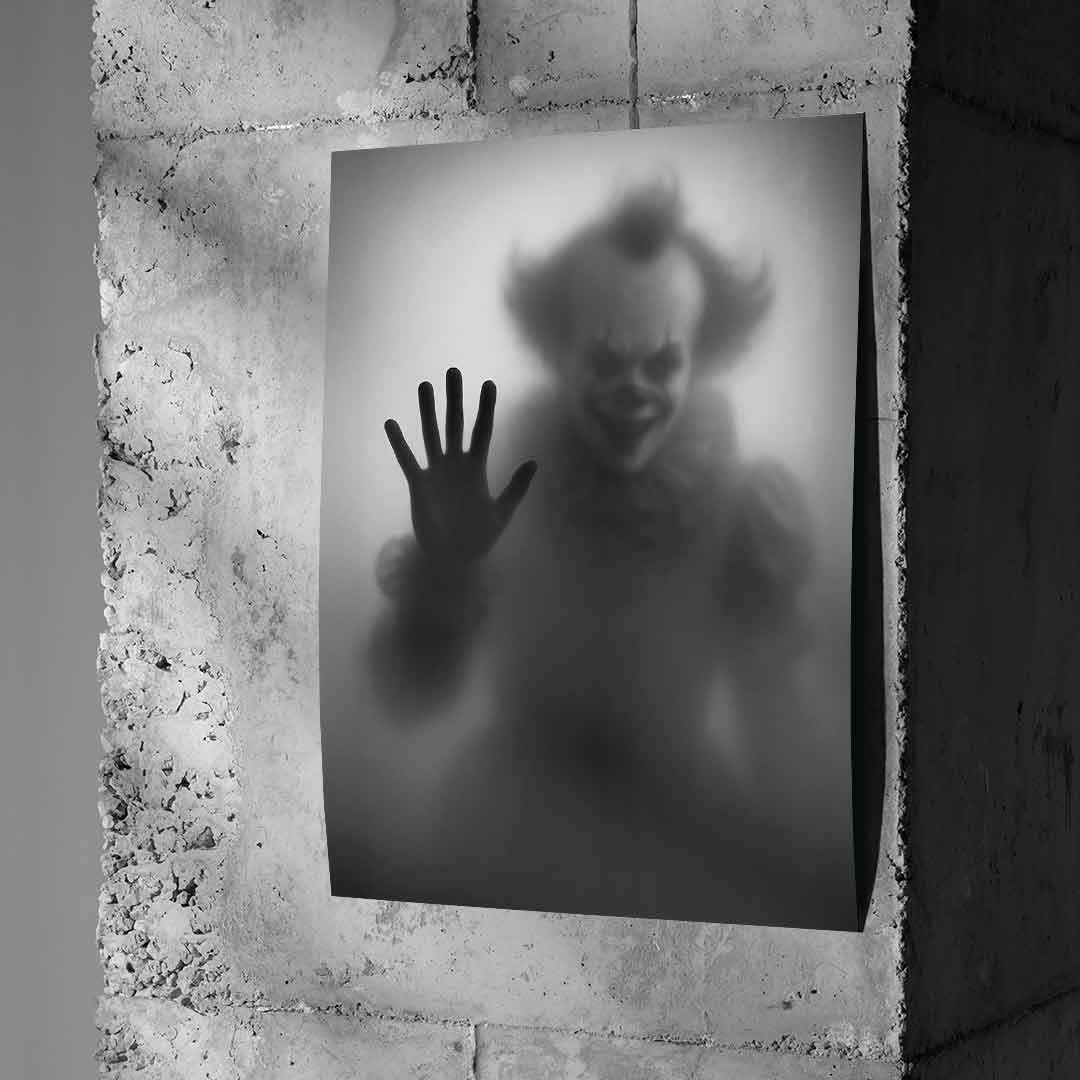 Sylwetka Pennywise'a - Plakat
