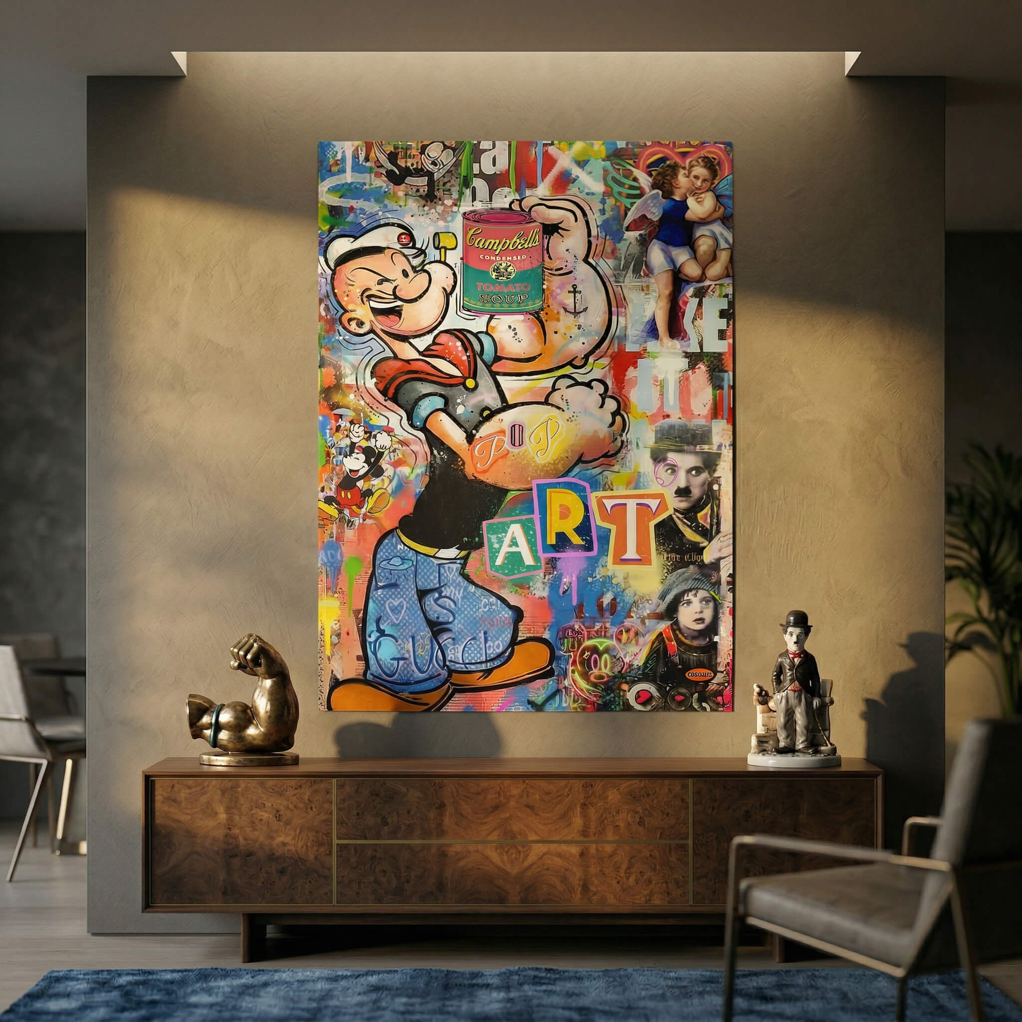 Popeye Art - Poster