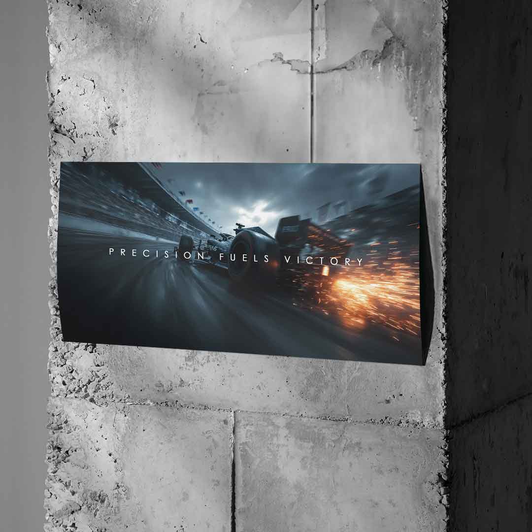 Precyzja drogą do zwycięstwa - Plakat