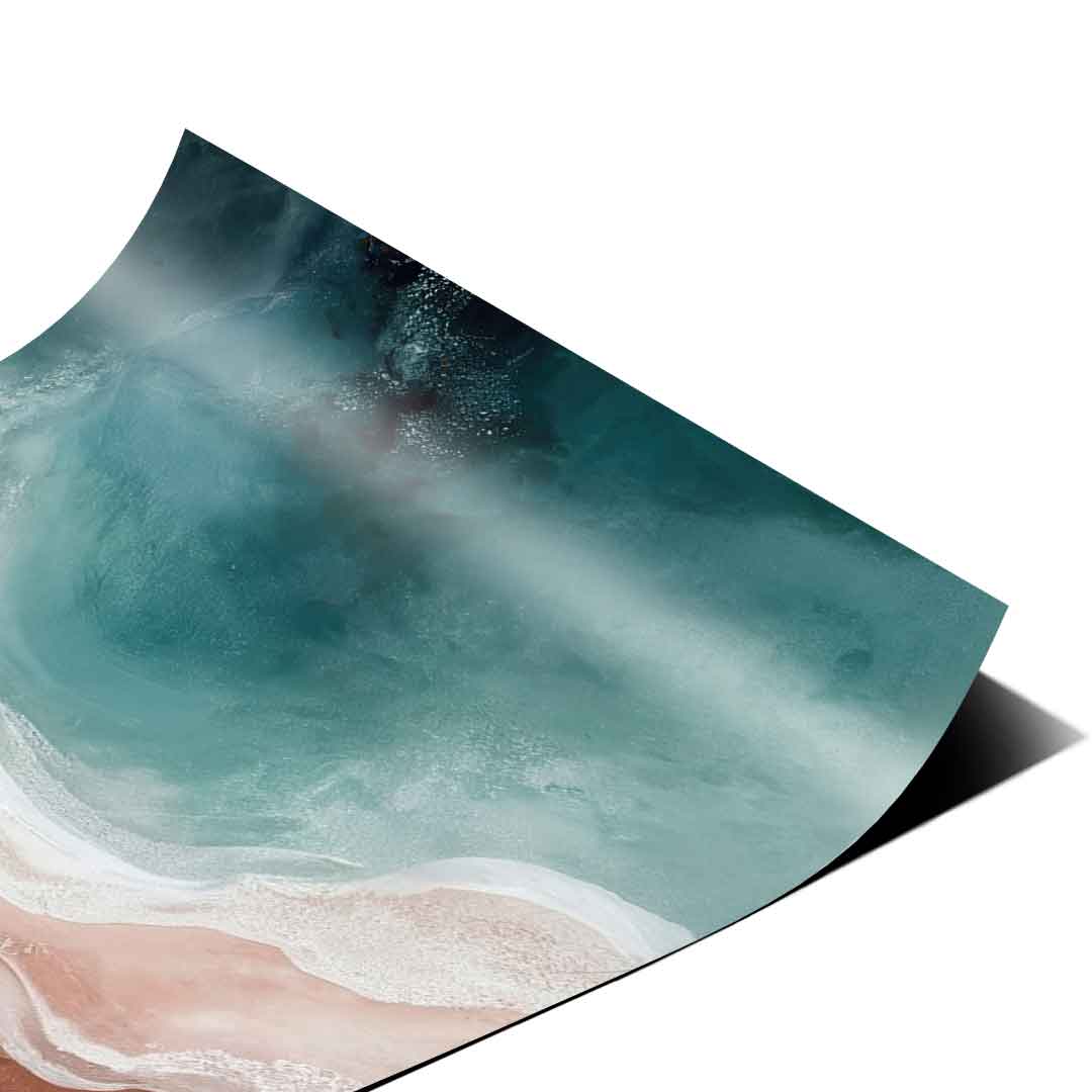 Spokojne Piaski I Delikatne Fale – Plakat