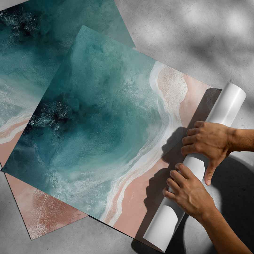 Spokojne Piaski I Delikatne Fale – Plakat