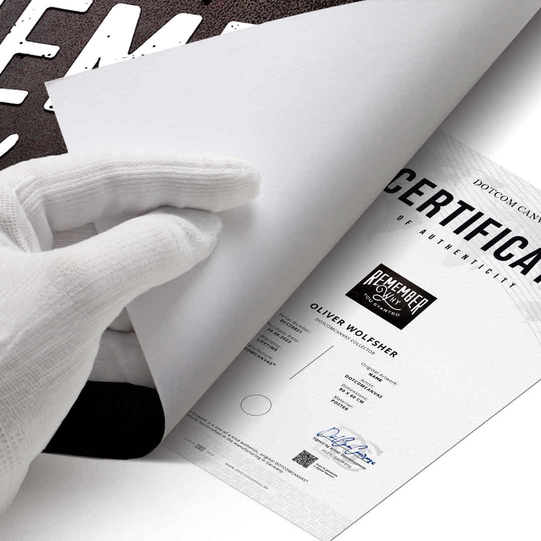 Pamiętaj, dlaczego zacząłeś — plakat