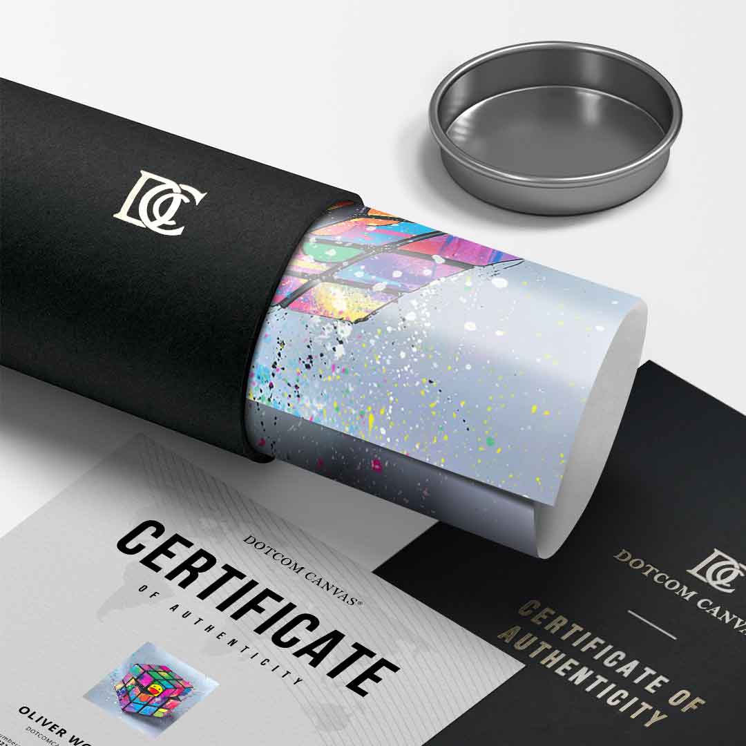 Rubiks Flower - Poster