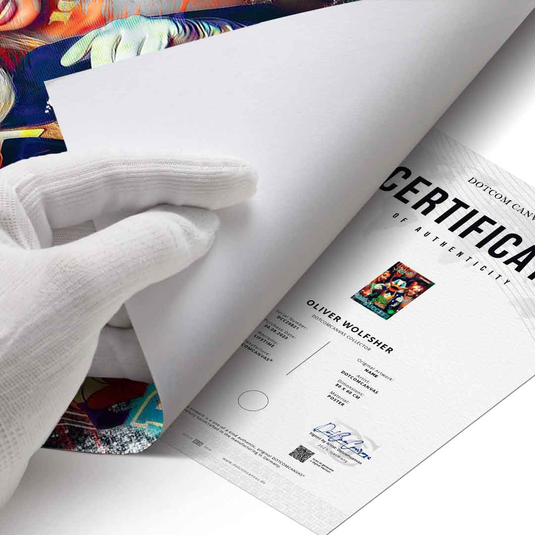 SCROOGE MCDUCK MAN OF STEEL - Poster