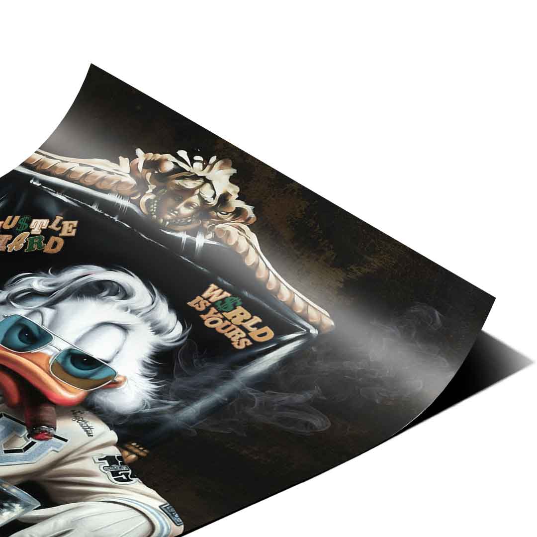 Scarface Duck – plakat