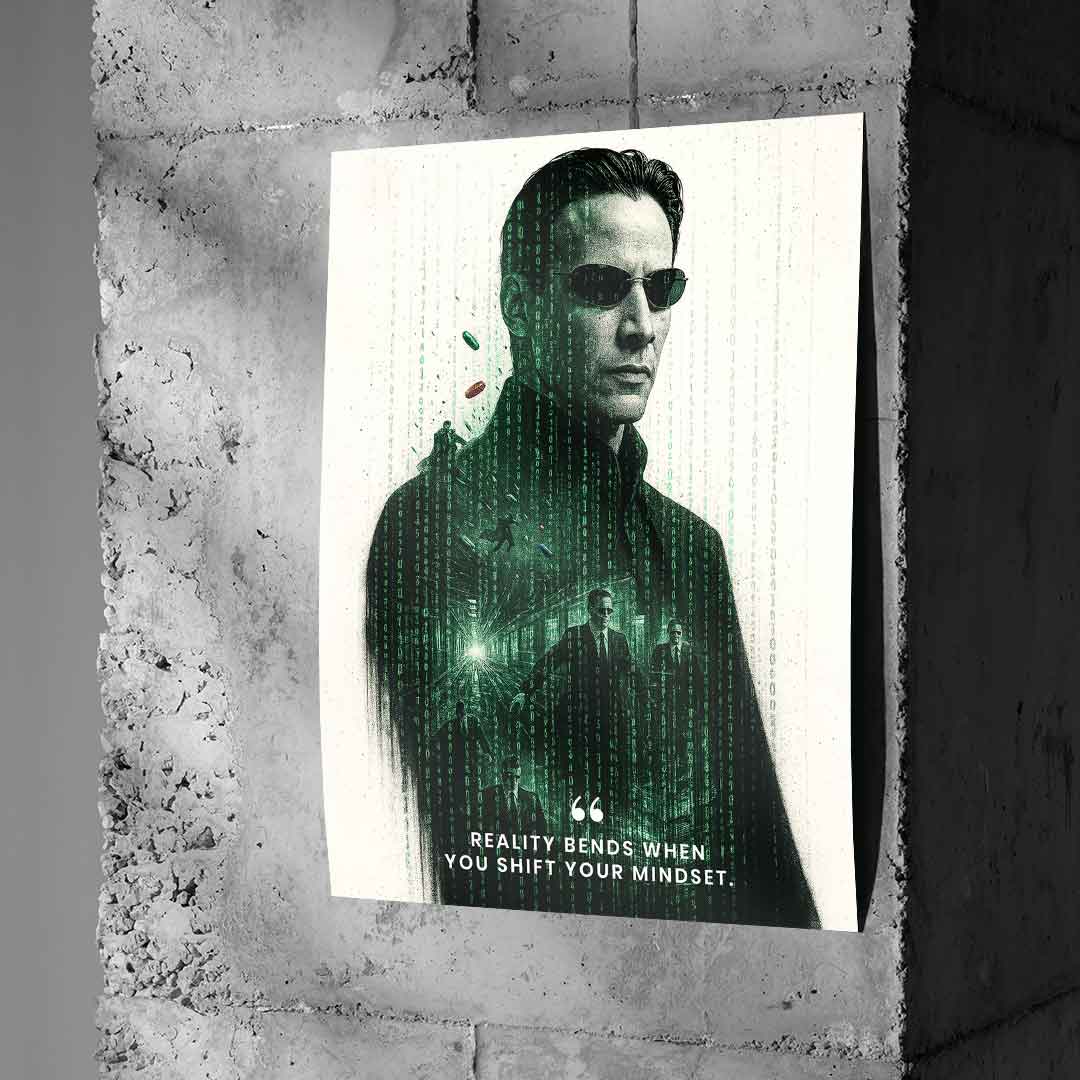 Zmień swoje myślenie — plakat