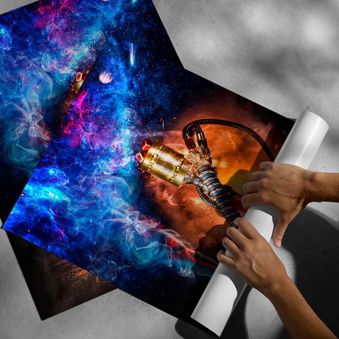 Shisha Galaxy – Plakat