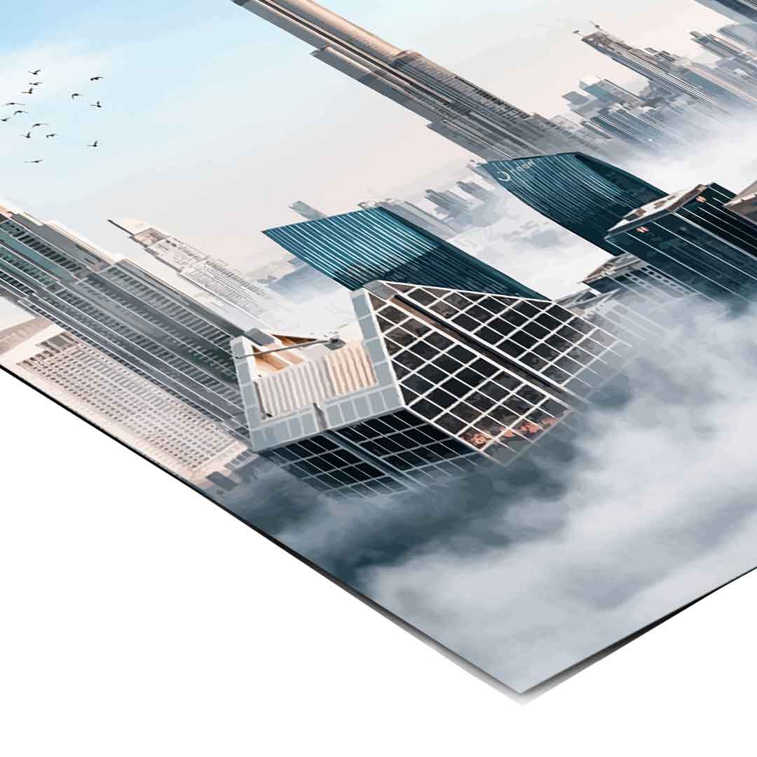 Widok na drapacz chmur 3 – plakat