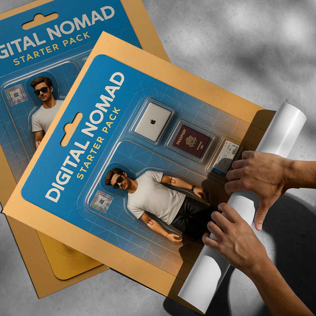 Starter Pack DIGITAL NOMAD - Poster