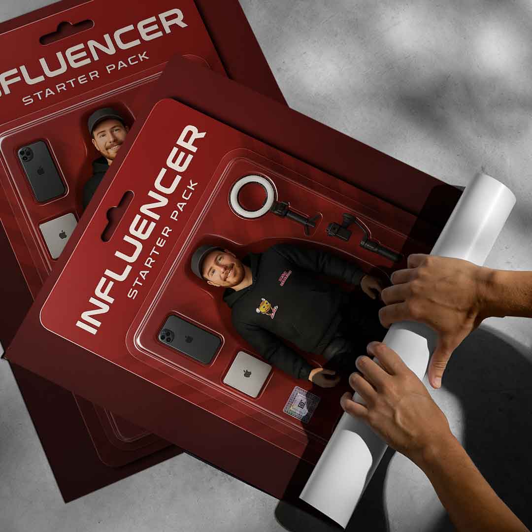 Starter Pack INFLUENCER - Poster