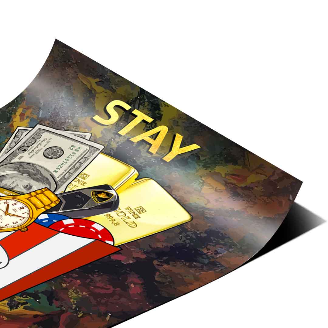 Stay Hungry 2 – Plakat