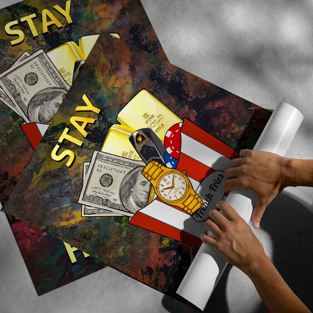 Stay Hungry 2 – Plakat