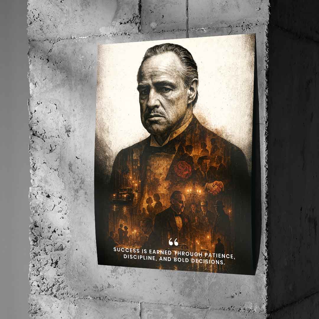 Na sukces trzeba zapracować – Plakat