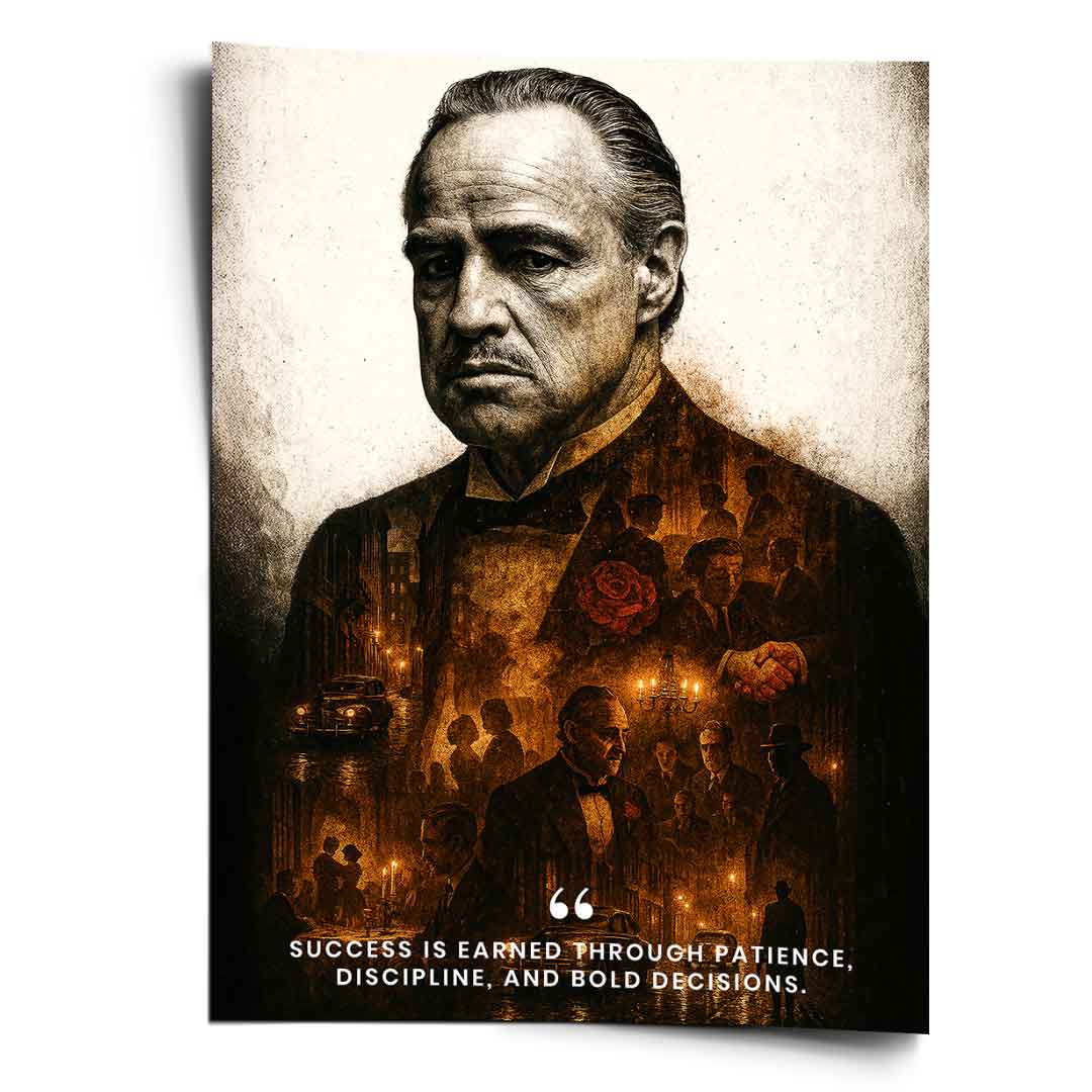 Na sukces trzeba zapracować – Plakat