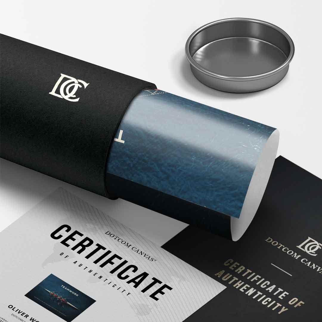 Teamwork #Rowing - Poster