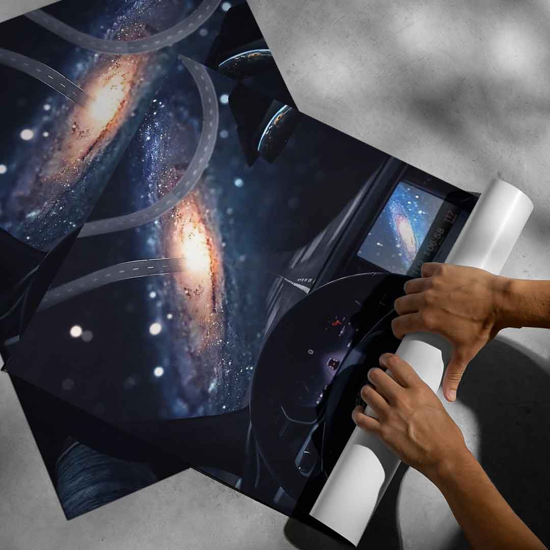 Tesla Ride - Poster