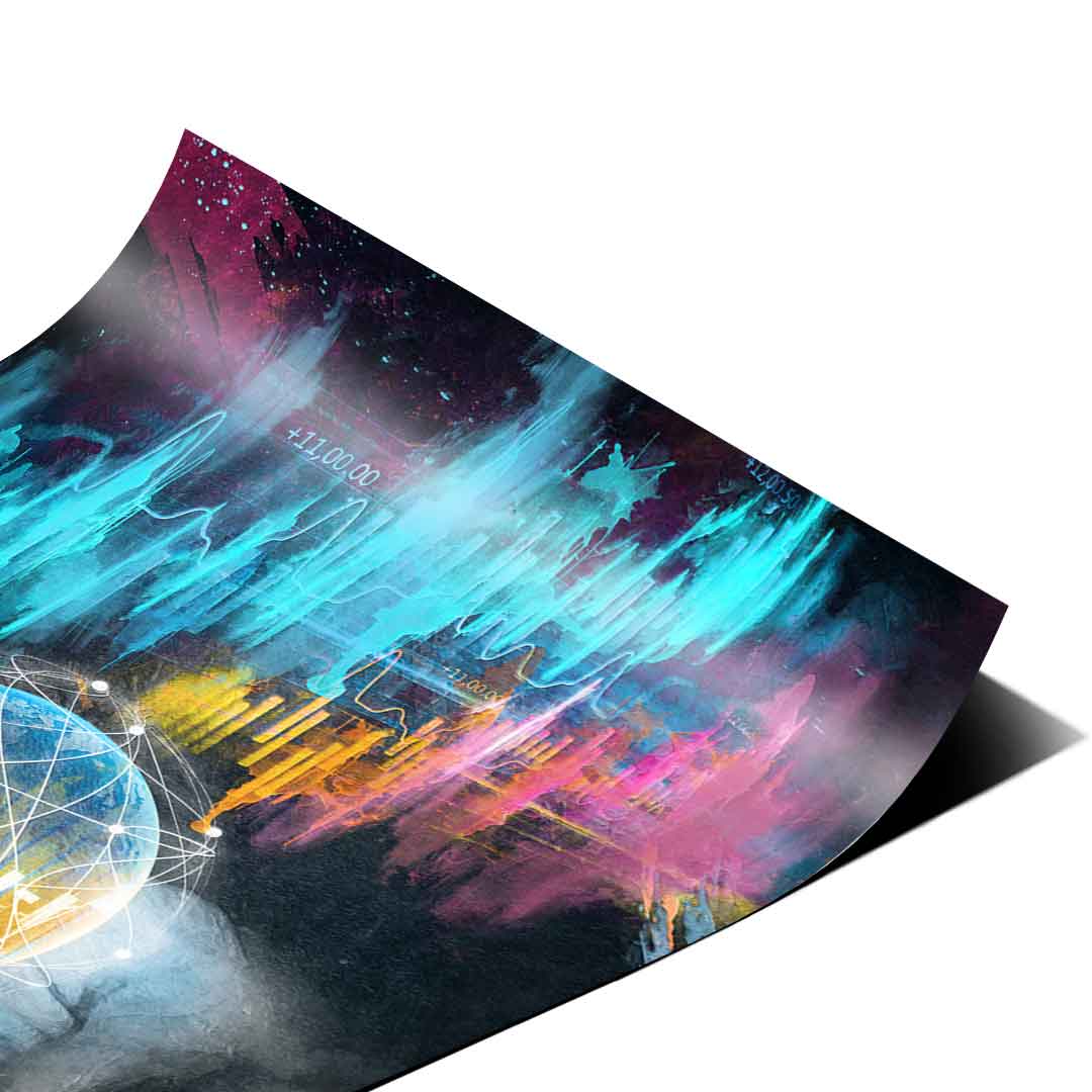 Trading Globe - Plakat