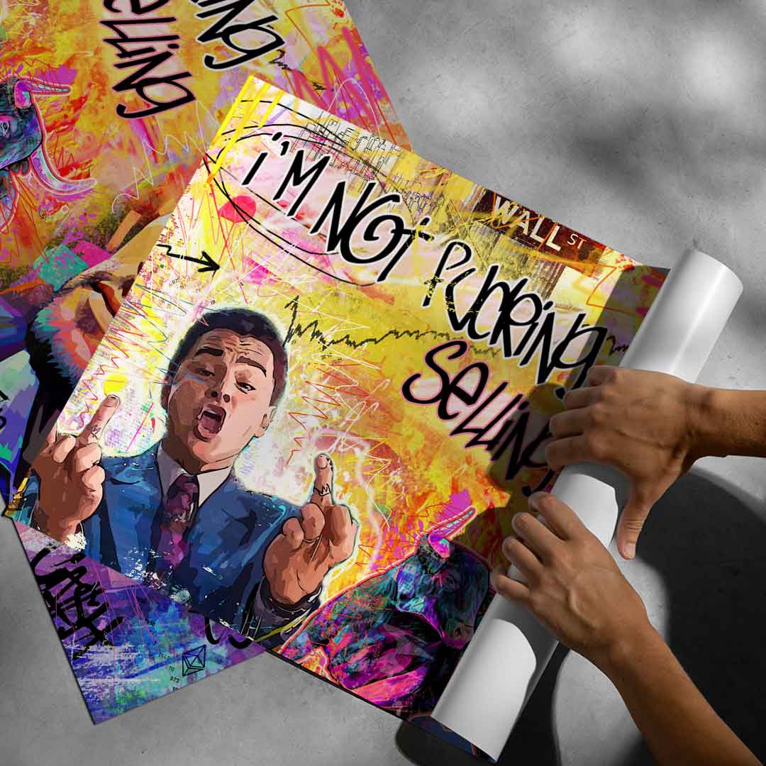 Wolf of Wallstreet - Poster