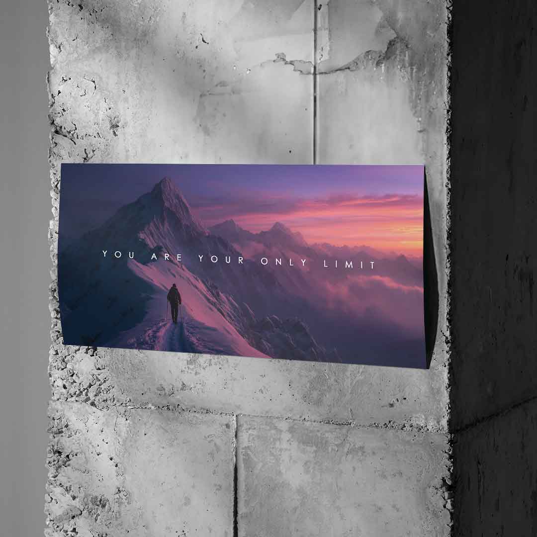 You are Your only Limit - Poster