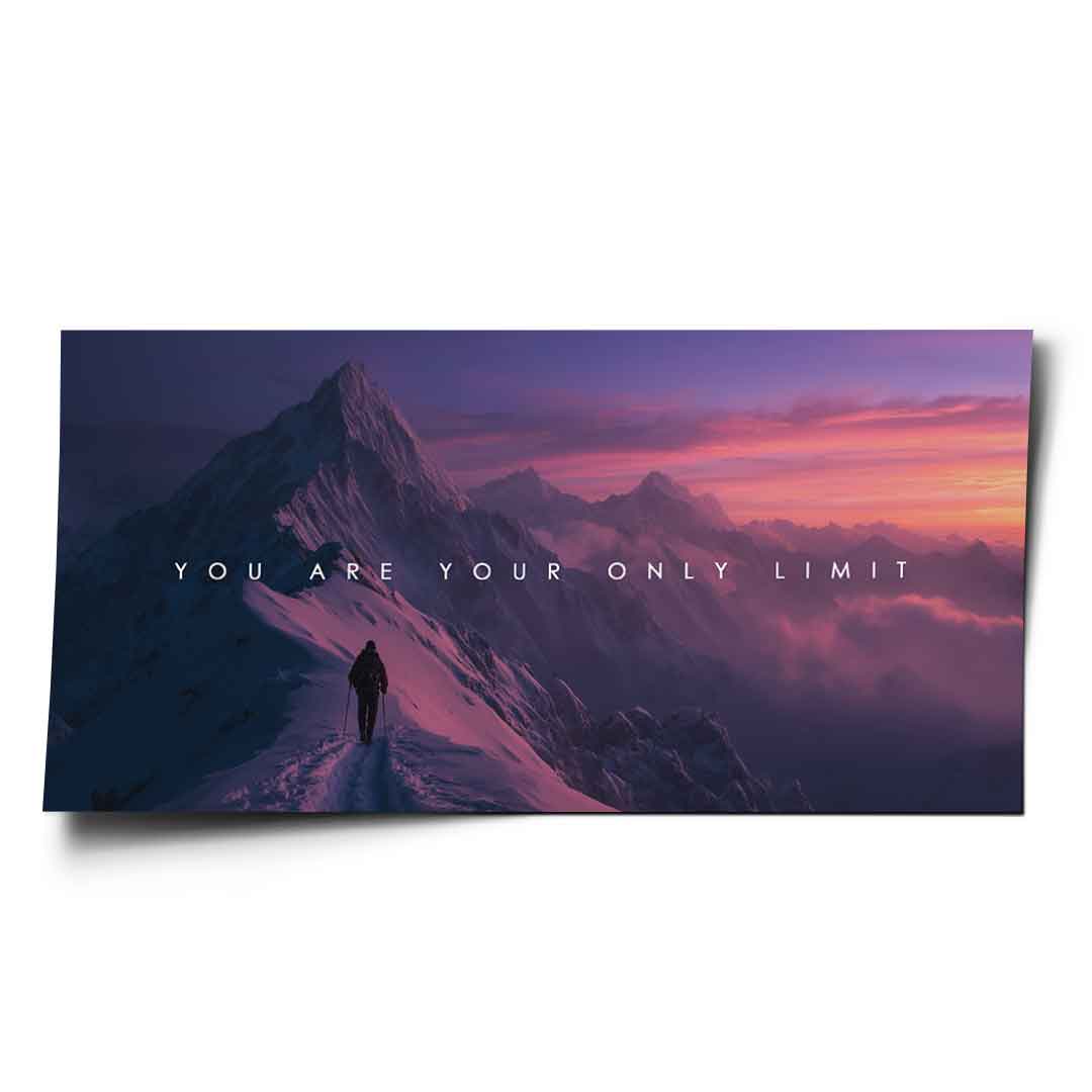 You are Your only Limit - Poster