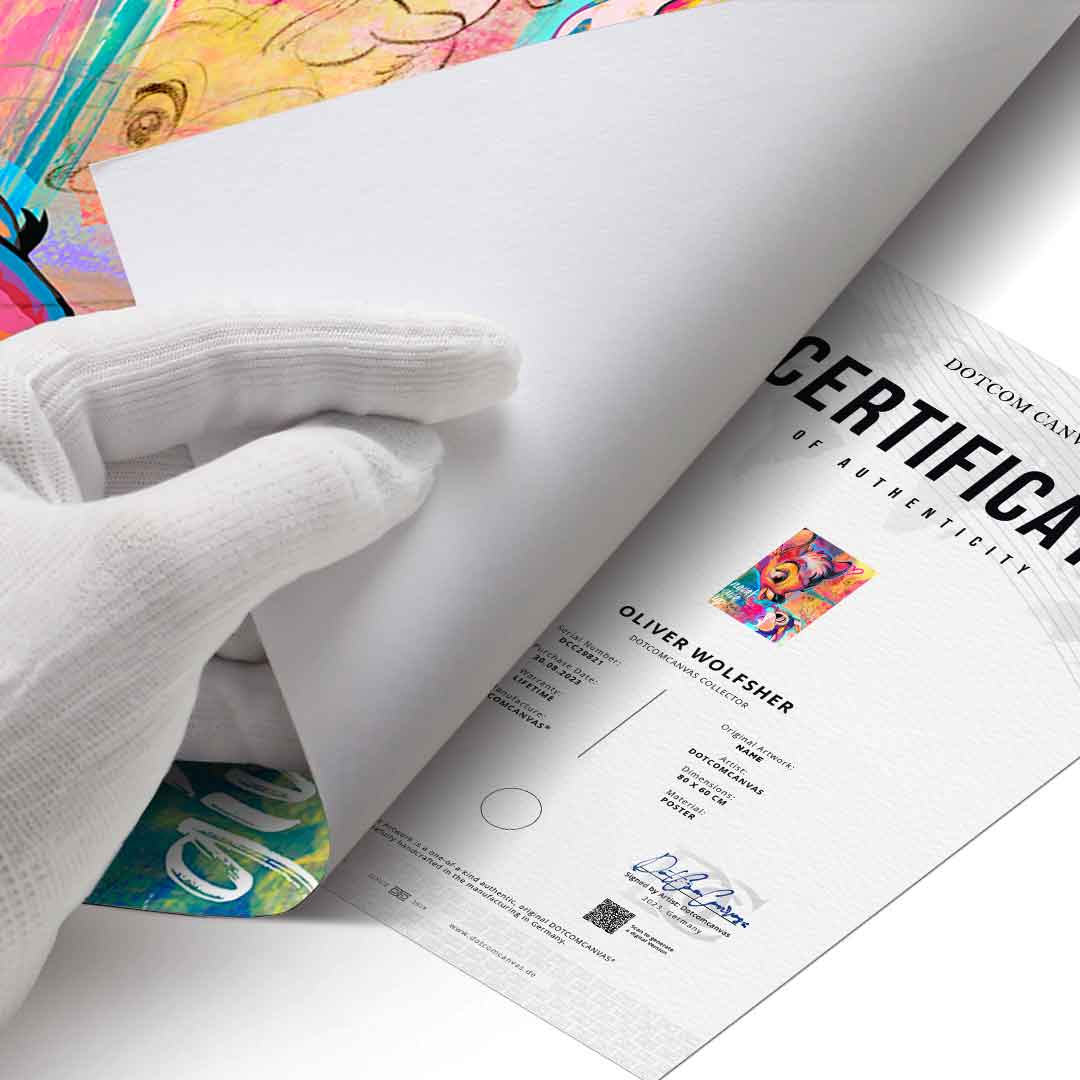 Never give up - Poster