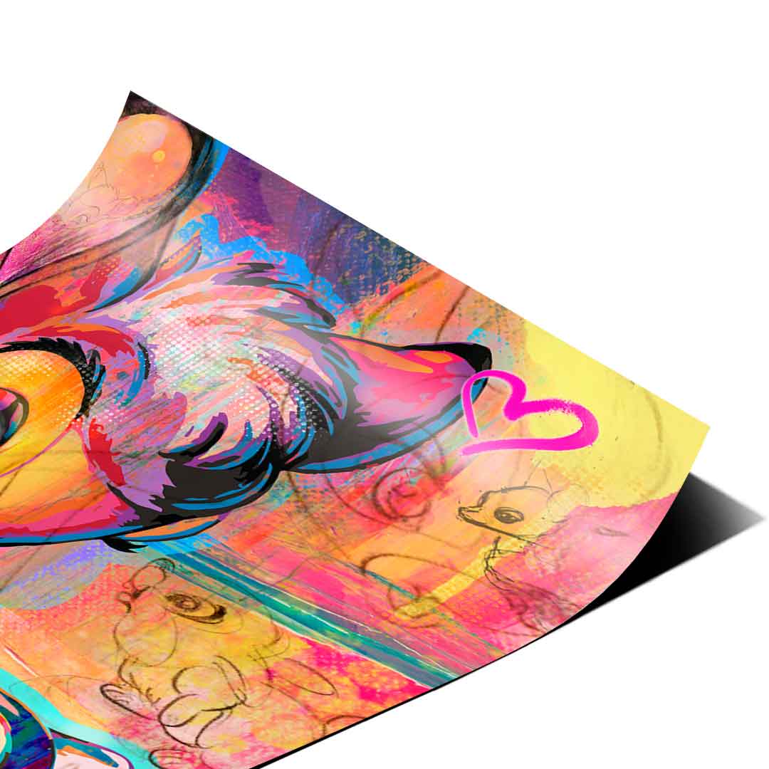 Never give up - Poster