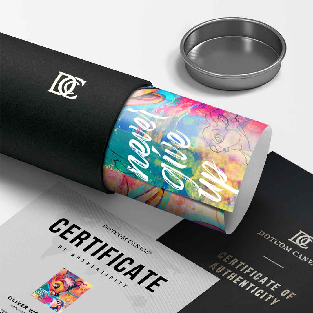 Never give up - Poster