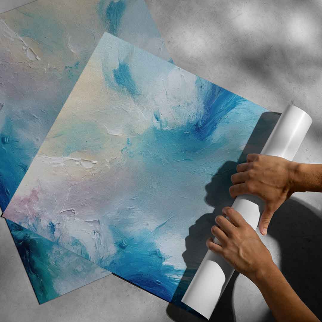 Oddech morza - plakat