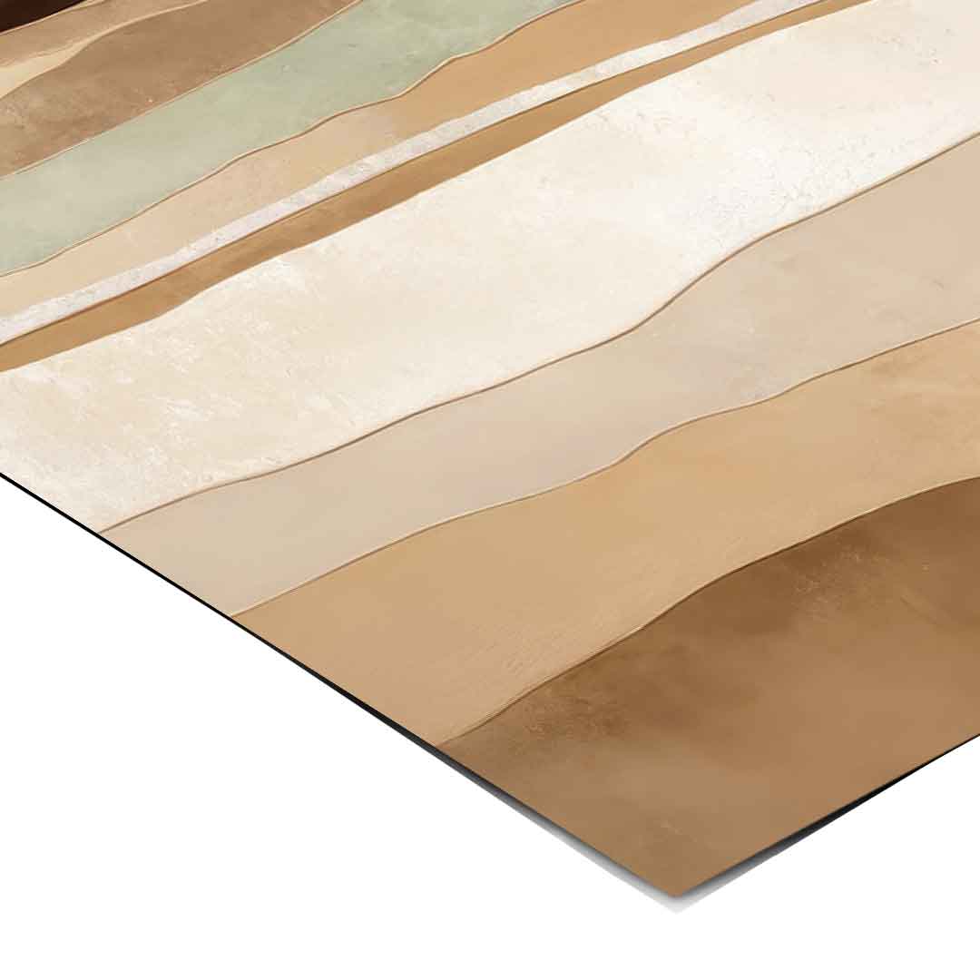 Layers Of Time And Terrain - Poster