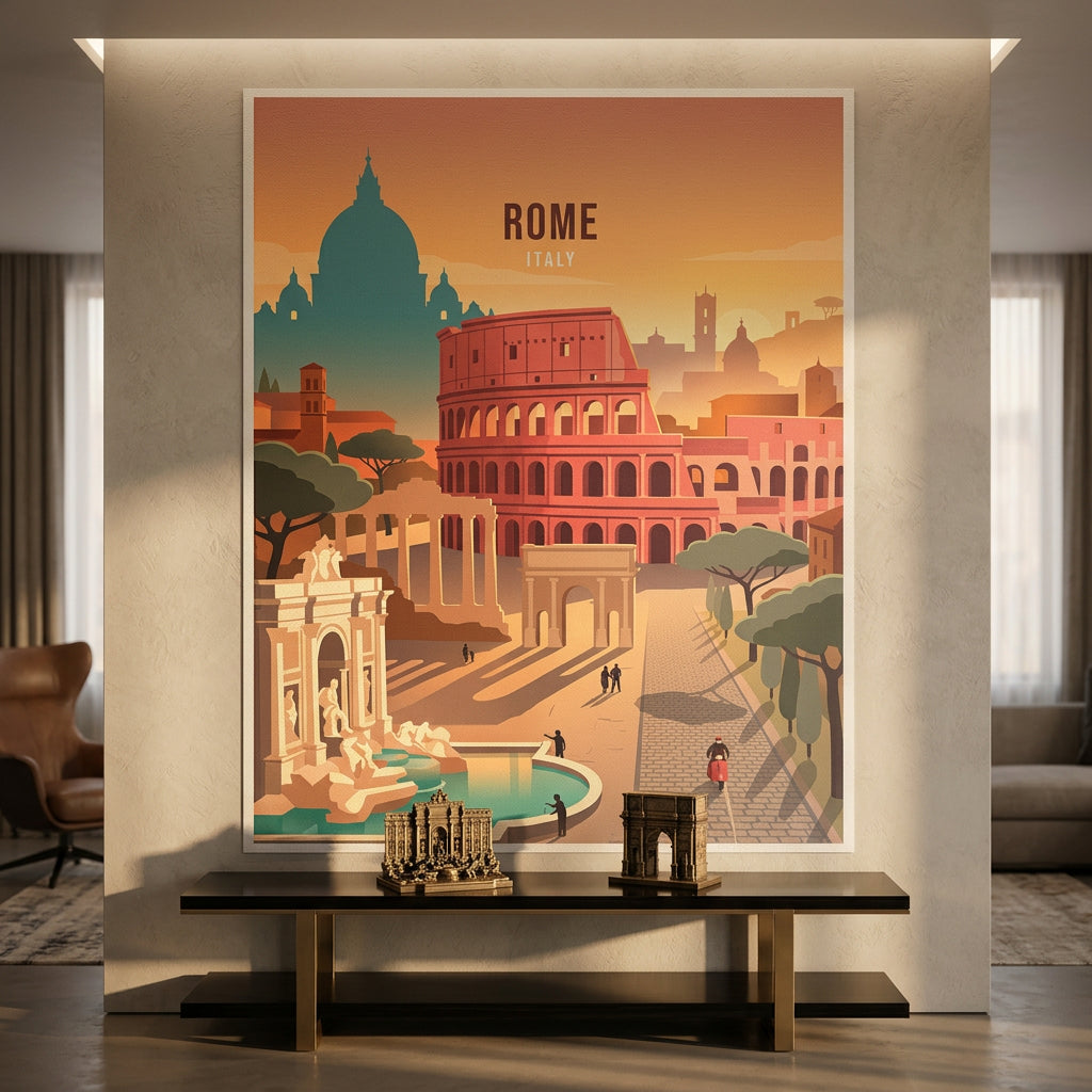 Rome Poster Room