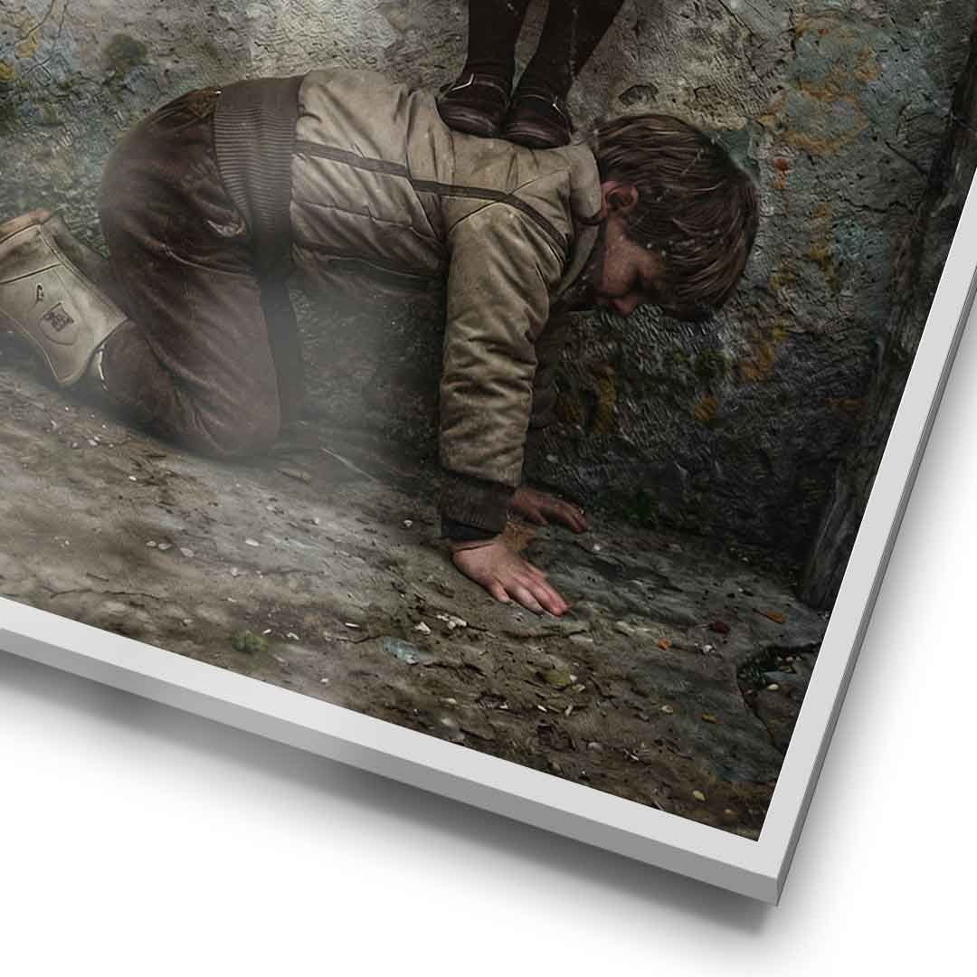 Steadfast Support Poster Color Frame Detail