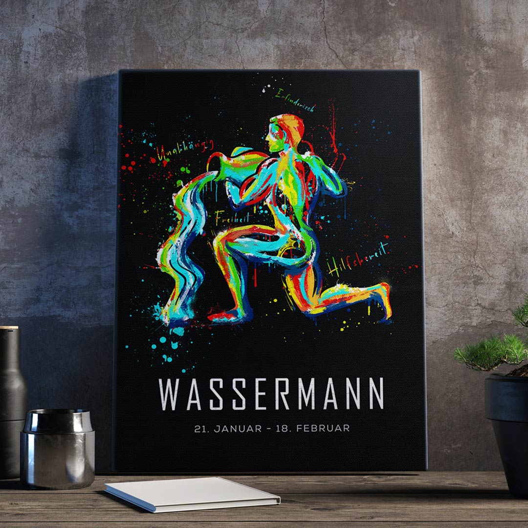 STERNZEICHEN WASSERMANN