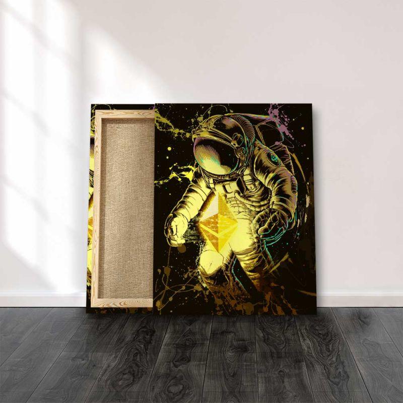 Wandbild cryptowährung poster deko Free Ethereum