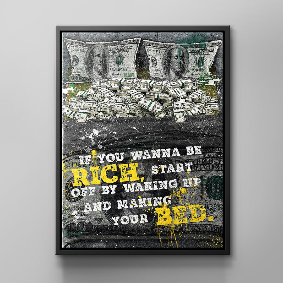 If you want to be rich