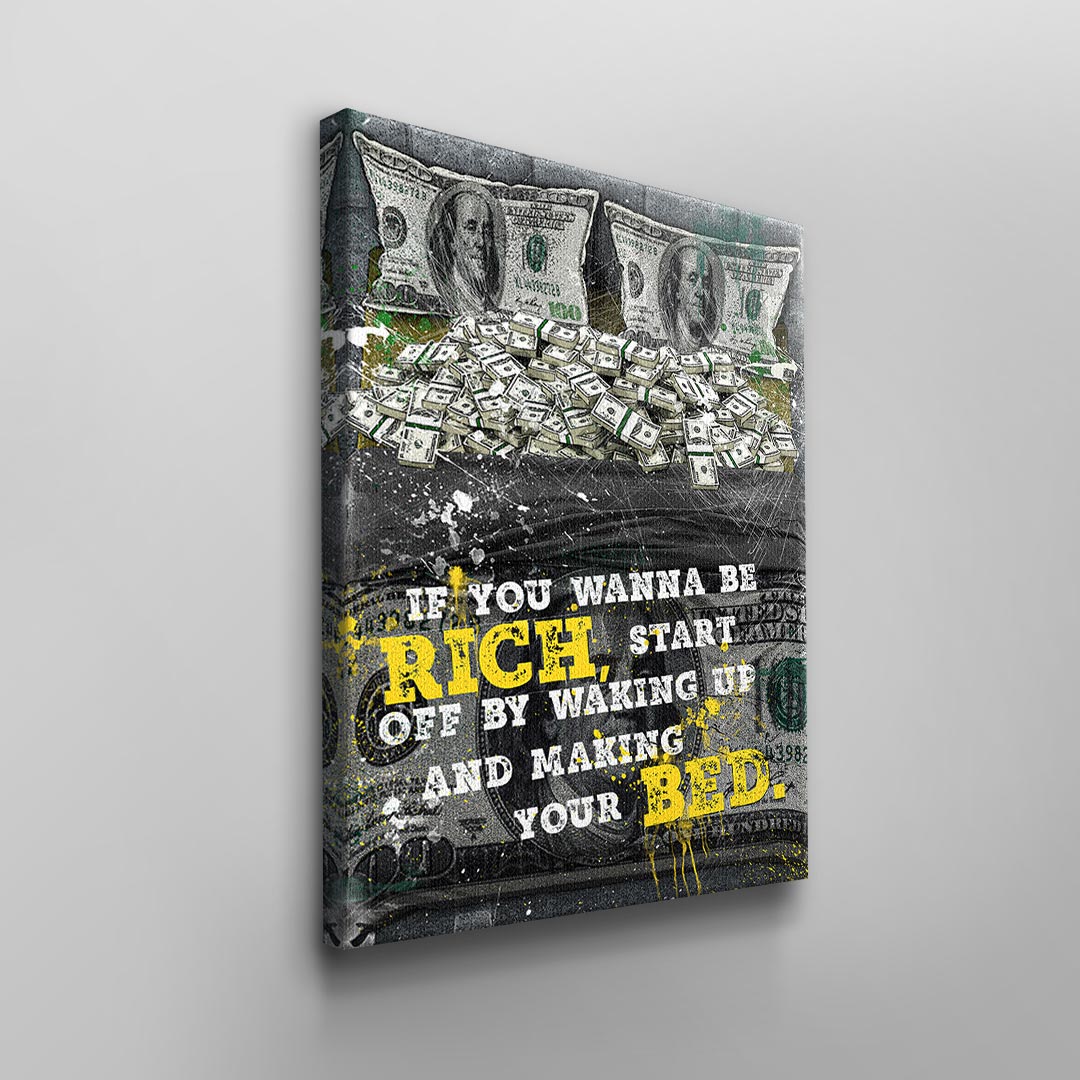 If you want to be rich