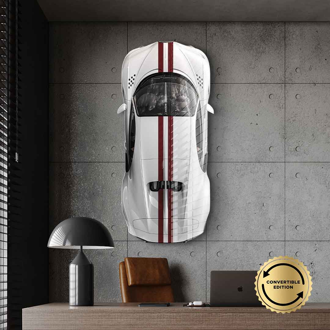 Wandskulptur Bugatti Centodieci - Acrylglas