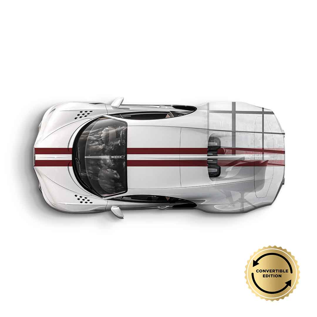 Wandskulptur Bugatti Centodieci - Acrylglas