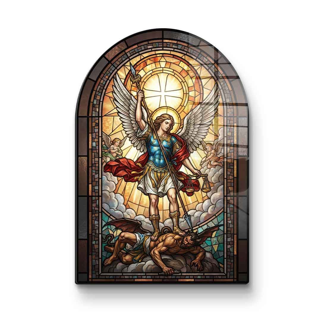 Wandskulptur Defeating Darkness Window - Acrylglas
