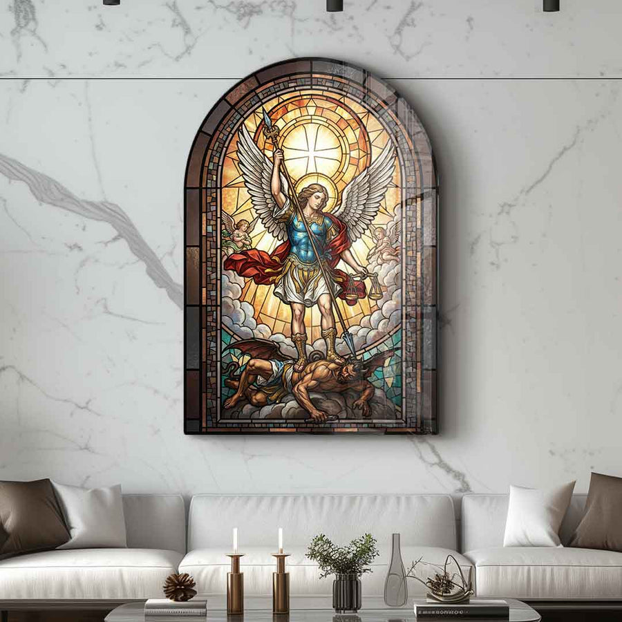 Wandskulptur Defeating Darkness Window - Acrylglas