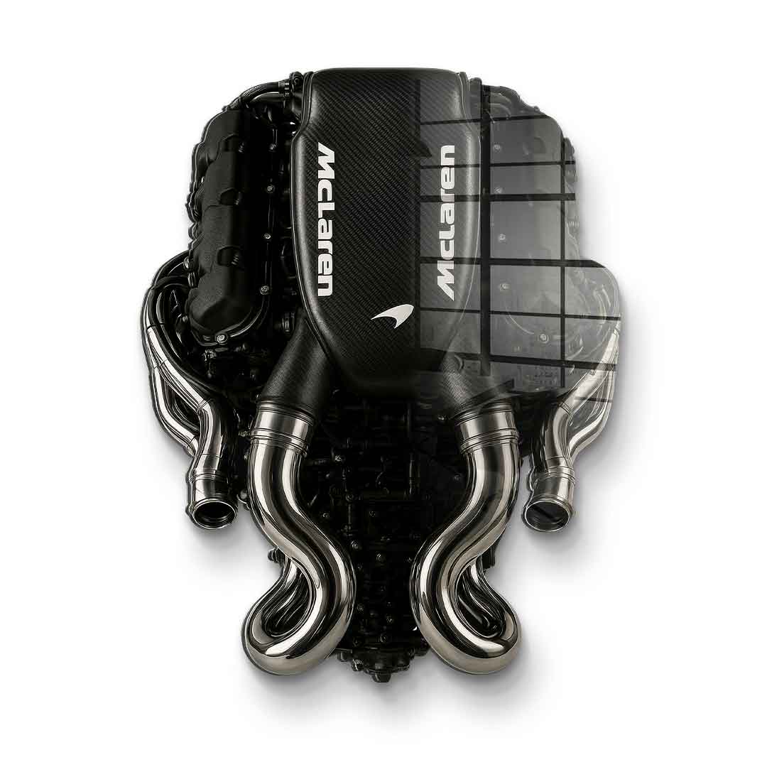 Wandskulptur Maclaren Engine - Acrylglas