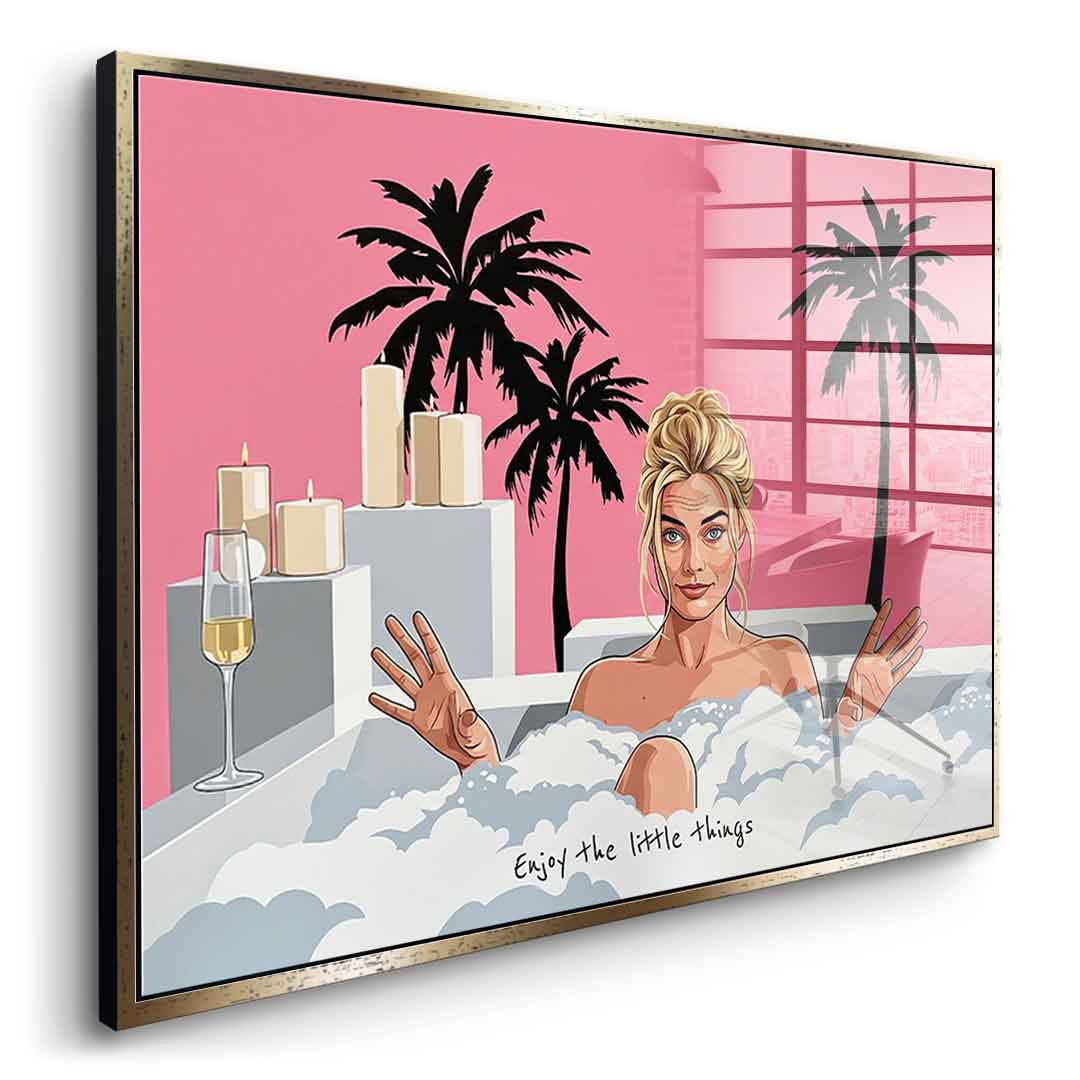 Enjoy the little things - Acrylglas